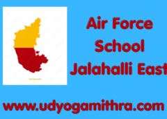 Air Force School Jalahalli East Jobs 2026