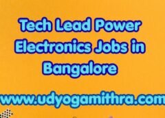 Tech Lead Power Electronics Jobs Bangalore